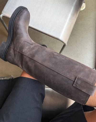 Phenumb Copenhagen - Madison Long Støvle - Brown Leather